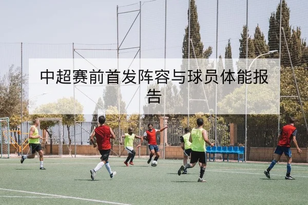 中超赛前首发阵容与球员体能报告